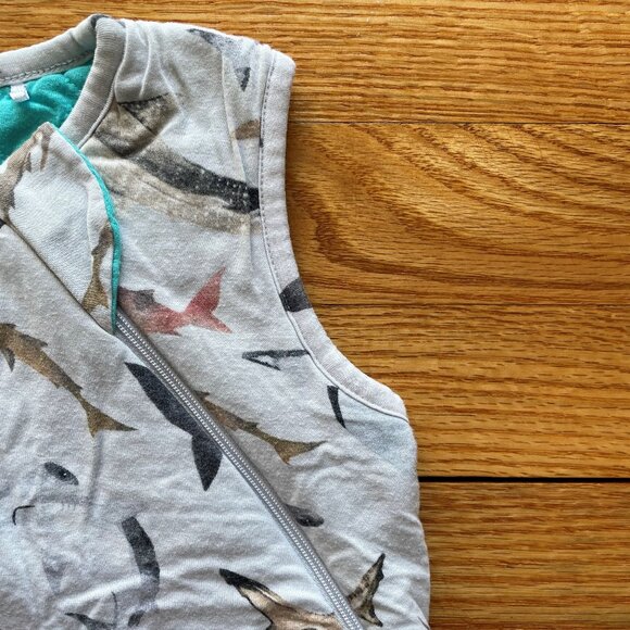 Posh Peanut Shark Sleeveless Sleep Bag Size 6-18 Month - Picture 5 of 11